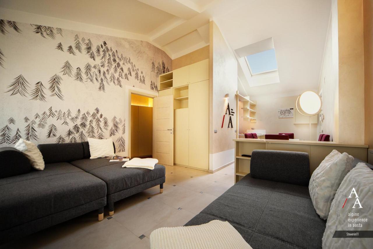 Alp Apartments Ski & Bike - Stevenin11 Aosta Luaran gambar
